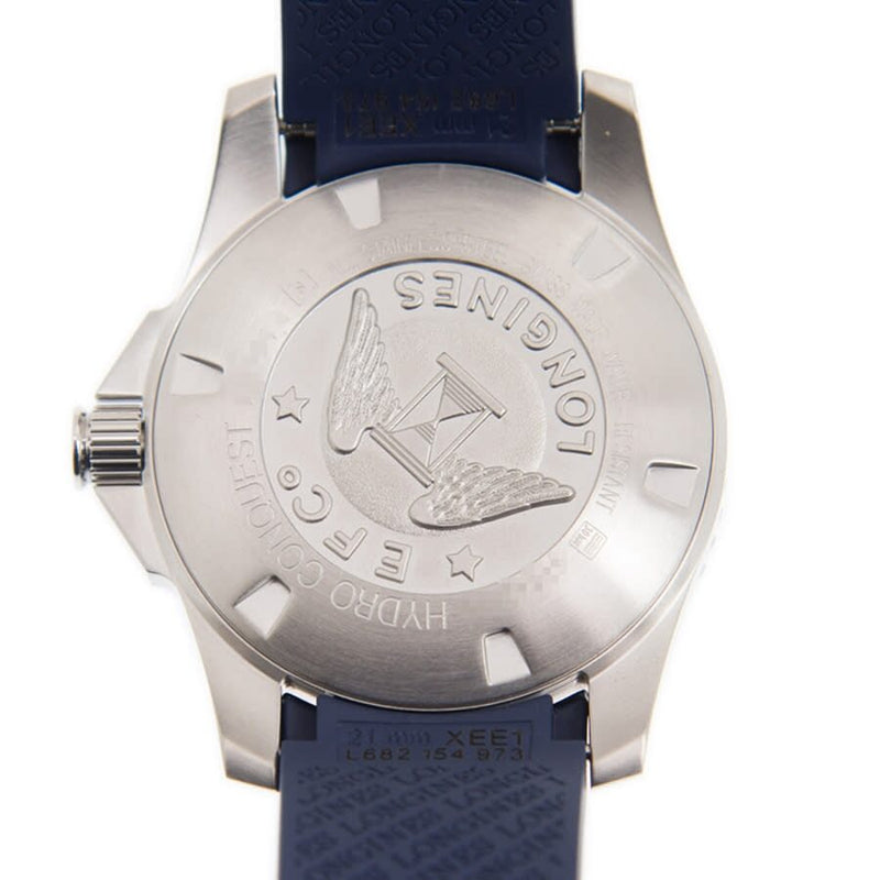 Longines Hydroconquest Automatic Blue Ceramic Bezel 41 mm Men's Watch #L37814969 - Watches of America #4