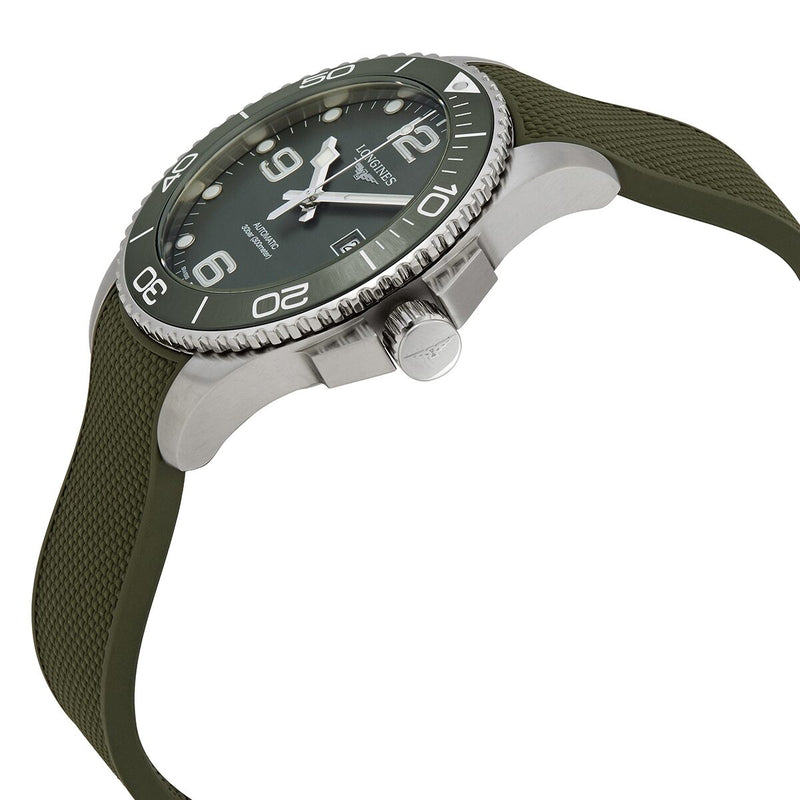 Longines Hydroconquest Automatic Green Dial Men's Watch #L37824069 - Watches of America #2