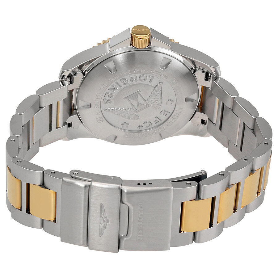 Longines Hydroconquest Automático Dial Negro 41mm Reloj Hombre