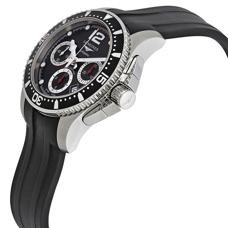 Longines HydroConquest Chronograph Black Dial Men's Watch #L37444562 - Watches of America #2