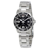 Longines HydroConquest Black Dial 34 mm Ladies #L33404566 - Watches of America