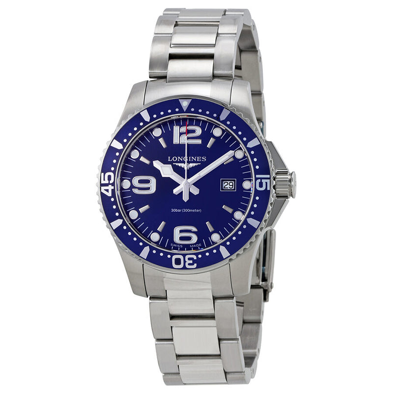 Longines HydroConquest Blue Dial Men's 39mm Watch #L3.730.4.96.6 - Watches of America