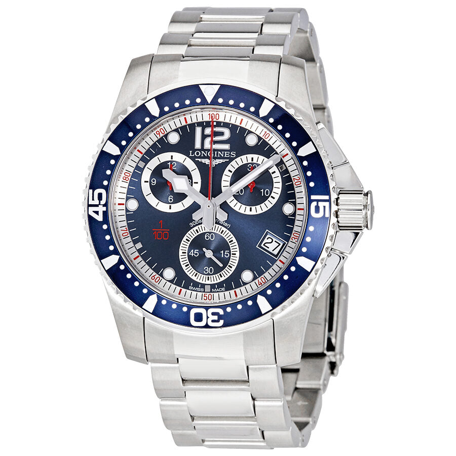 Longines HydroConquest Chronograph Blue Dial Men s Watch L37434966