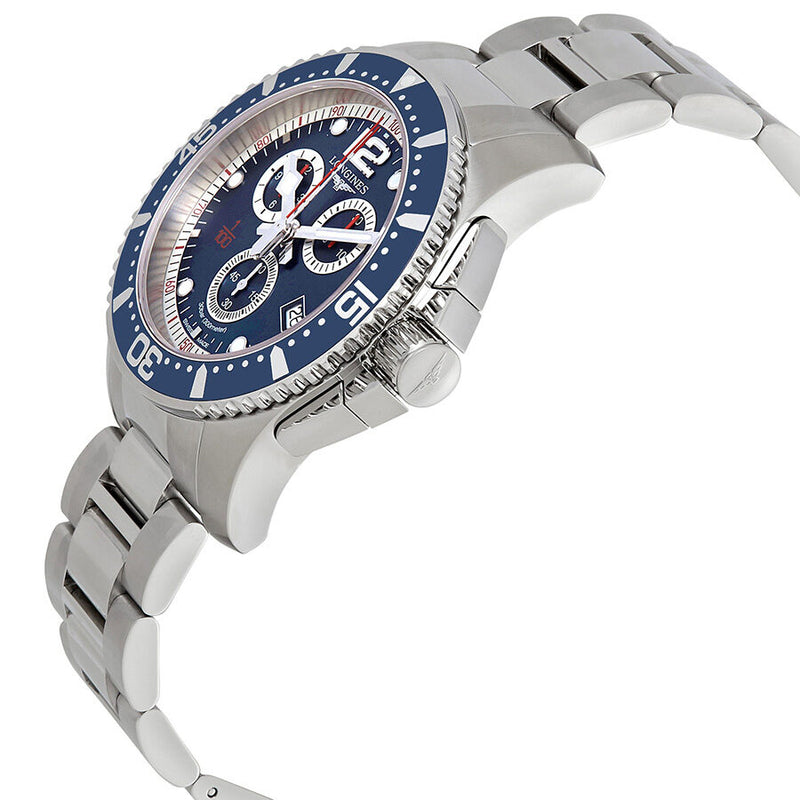 Longines HydroConquest Chronograph Blue Dial Men's Watch #L38434966 - Watches of America #2