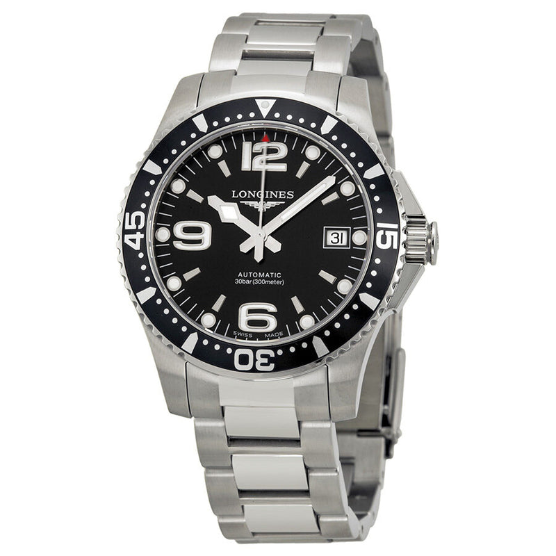Longines Hydroconquest Sport Black Dial Men's Watch #L3.641.4.56.6 - Watches of America