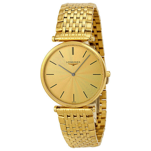 Longines La Grande Classique 18kt Gold-plated Men's Watch L47092428#L4.709.2.42.8 - Watches of America