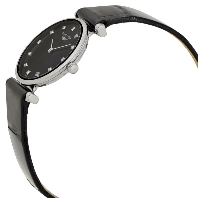 Longines La Grande Classique Black Dial Ladies Watch #L4.209.4.58.2 - Watches of America #2