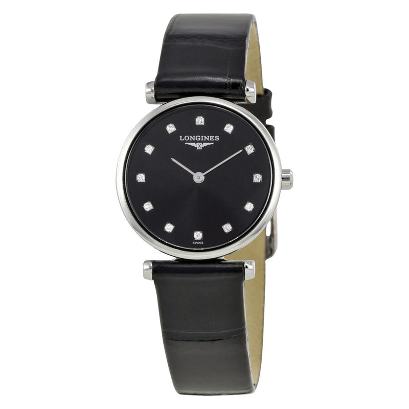 Longines La Grande Classique Black Dial Ladies Watch #L4.209.4.58.2 - Watches of America