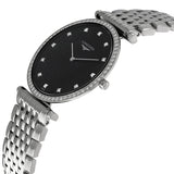 Longines La Grande Classique Black Dial Steel Ladies Watch #L4.741.0.58.6 - Watches of America #2