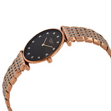 Longines La Grande Classique Black Diamond Dial Ladies Watch #L45121577 - Watches of America #2
