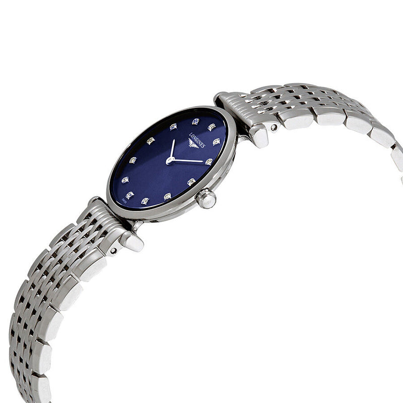 Longines La Grande Classique Blue Diamond Dial Ladies Watch #L42094976 - Watches of America #2