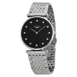 Longines La Grande Classique Diamond Ladies Watch #L4.709.4.58.6 - Watches of America