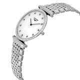 Longines La Grande Classique Diamond Mother of Pearl Dial Stainless Steel Ladies Watch #L4.741.0.80.6 - Watches of America #2