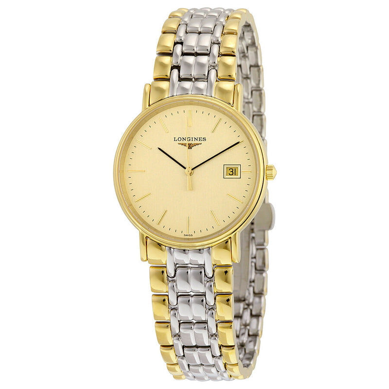 Longines La Grande Classique Gold Dial Two-tone Men's Watch L47202327#L4.720.2.32.7 - Watches of America