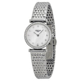 Longines La Grande Classique Mother of Pearl Diamond Ladies Watch #L4.241.0.80.6 - Watches of America