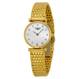 Longines La Grande Classique Mother of Pearl Diamond Ladies Watch L42092878#L4.209.2.87.8 - Watches of America