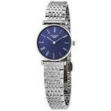 Longines La Grande Classique Quartz Blue Dial Ladies Watch #L4.209.4.94.6 - Watches of America