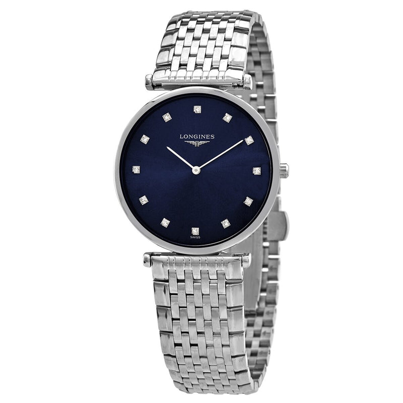Longines La Grande Classique Quartz Diamond Ladies Watch #L47094976 - Watches of America
