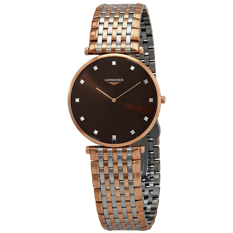 Longines La Grande Classique Quartz Diamond Men's Watch #L47661677 - Watches of America