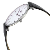 Longines La Grande Classique White Dial Black Leather Watch #L4.766.4.11.2 - Watches of America #2