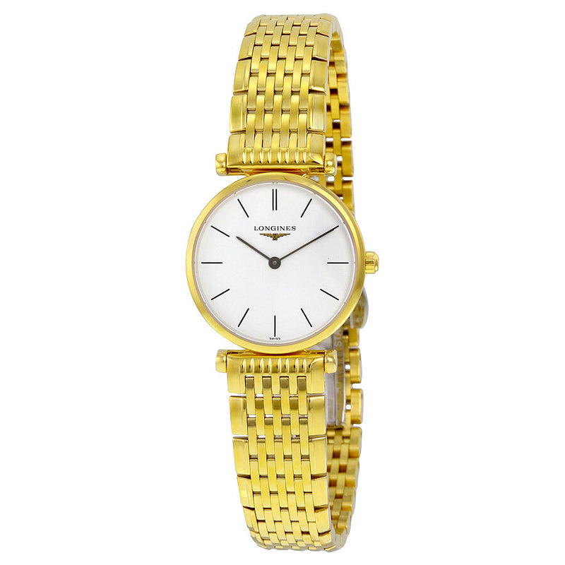 Longines La Grande Classique White Dial Ladies Watch #L4.209.2.12.8 - Watches of America