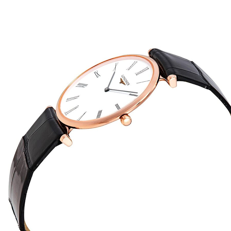 Longines La Grande Classique White Dial Ladies Leather Watch #L4.709.1.21.2 - Watches of America #2