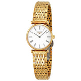 Longines La Grande Classique White Dial Ladies Watch #L4.209.1.11.8 - Watches of America