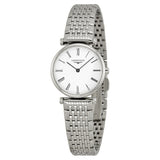 Longines La Grande Classique White Dial Ladies Watch L42094116#L4.209.4.11.6 - Watches of America