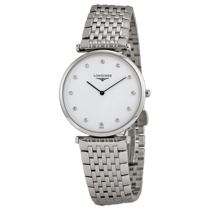 Longines La Grande Classique White Dial Ladies Watch #L47094176 - Watches of America