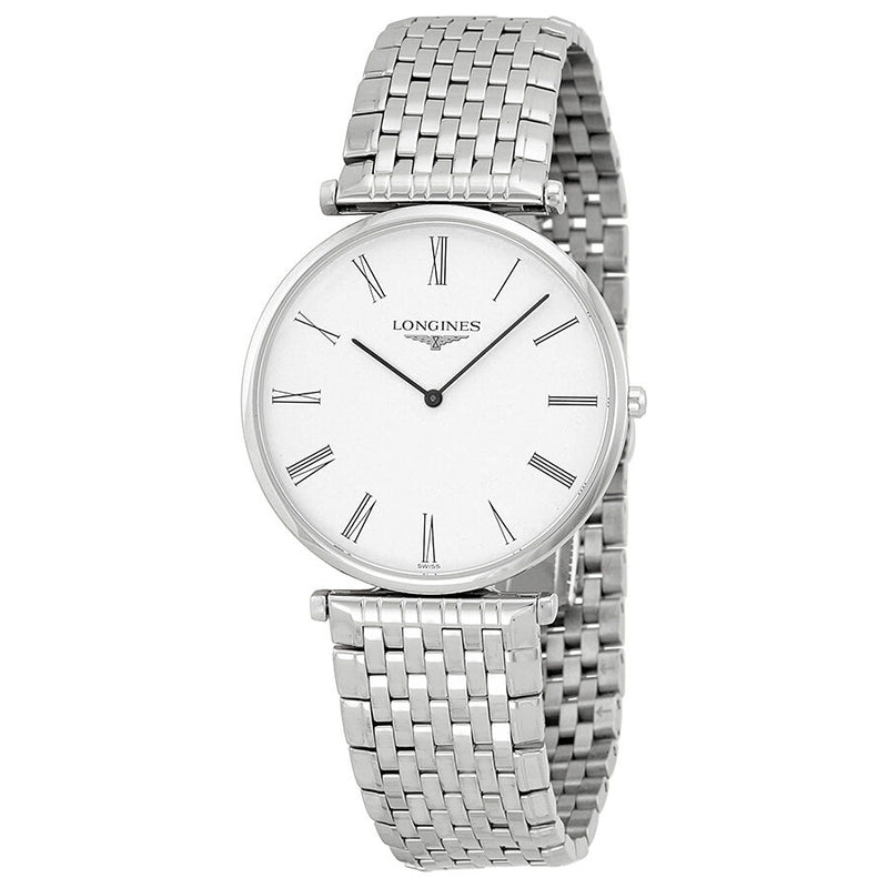 Longines La Grande Classique White Dial Stainless Steel Men's Watch L47664116#L4.766.4.11.6 - Watches of America