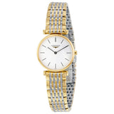 Longines La Grande Classique White Dial Ladies Watch #L4.209.2.12.7 - Watches of America
