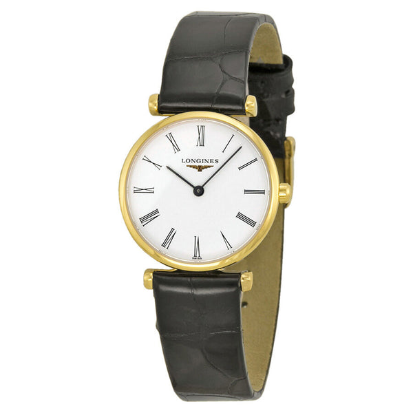 Longines La Grande Classique White Dial Ladies Watch #L4.209.2.11.2 - Watches of America
