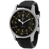 Longines Legend Diver Automatic Black Dial Men's Watch #L37744500 - Watches of America