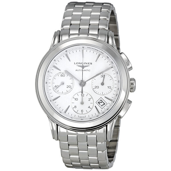 Longines Les Grandes Classiques Automatic White Dial Steel Men's Watch #L48034126 - Watches of America