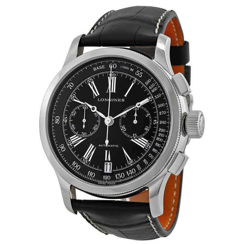 Longines Lindbergh Atlantic Chronograph Men's Watch L27304580#L2.730.4.58.0 - Watches of America