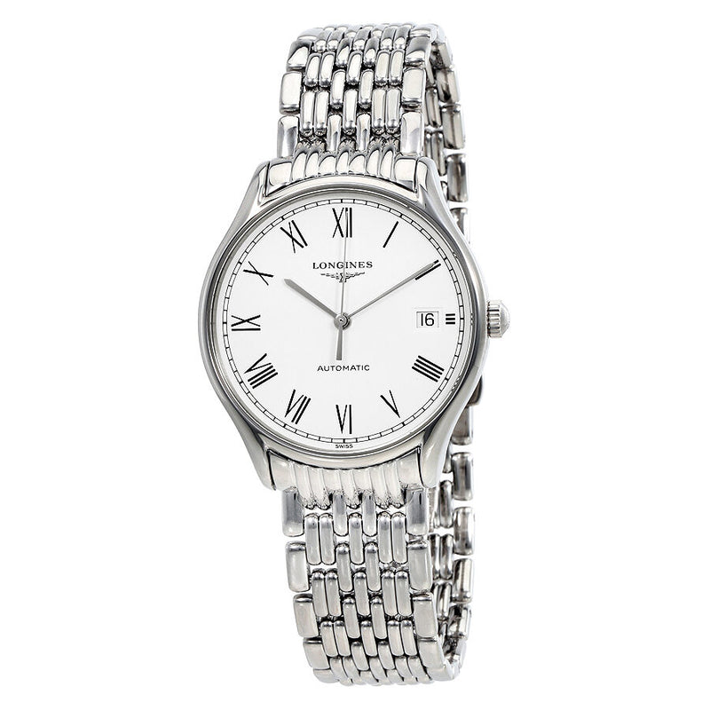Longines Lyre Automatic White Dial Ladies Watch #L48604116 - Watches of America