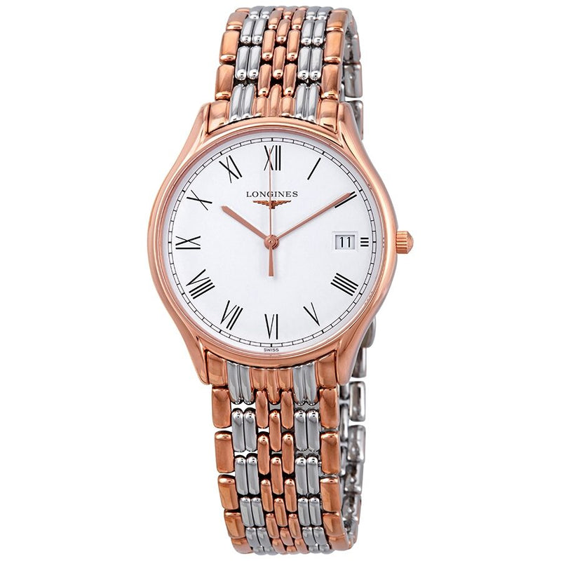 Longines Lyre White Dial Ladies Two Tone Watch #L4.759.1.11.7 - Watches of America