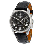 Longines Master Automatic Chronograph Black Dial Men's Watch L26294517#L2.629.4.51.7 - Watches of America