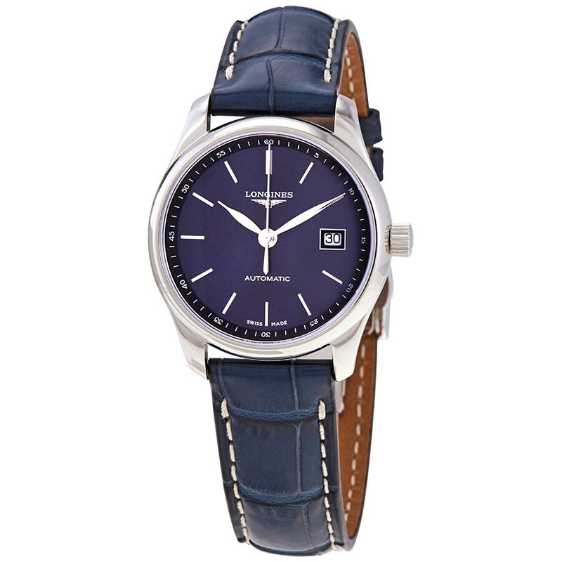 Longines Master Automatic Blue Dial Ladies Watch #L2.257.4.92.0 - Watches of America