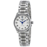 Longines Master Automatic Silver Dial Ladies Watch L21284786#L2.128.4.78.6 - Watches of America