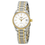 Longines Master Automatic White Dial Ladies Watch L21285127#L2.128.5.12.7 - Watches of America