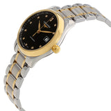 Longines Master Black Diamond Dial Ladies Watch L22575577#L2.257.5.57.7 - Watches of America #2