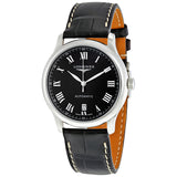 Longines Master Collection Automatic Black Dial Men's Watch #L2.628.4.51.7 - Watches of America