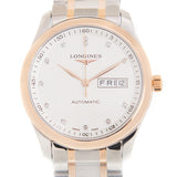 Longines Master Collection Automatic Diamond White Dial Men's Watch #L2.755.5.97.7 - Watches of America