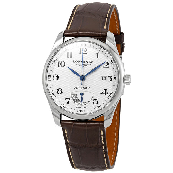 Longines Master Collection Automatic Silver Barleycorn Dial Men's Watch #L2.908.4.78.5 - Watches of America