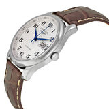 Longines Master Collection Automatic Silver Dial Brown Leather Men's Watch #L2.648.4.78.3 - Watches of America #2