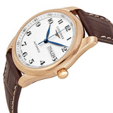 Longines Master Collection Automatic White Dial Brown Leather Unisex Watch #L27558783 - Watches of America #2