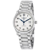 Longines Master Collection Automatic White Dial Ladies Watch L22574786#L2.257.4.78.6 - Watches of America