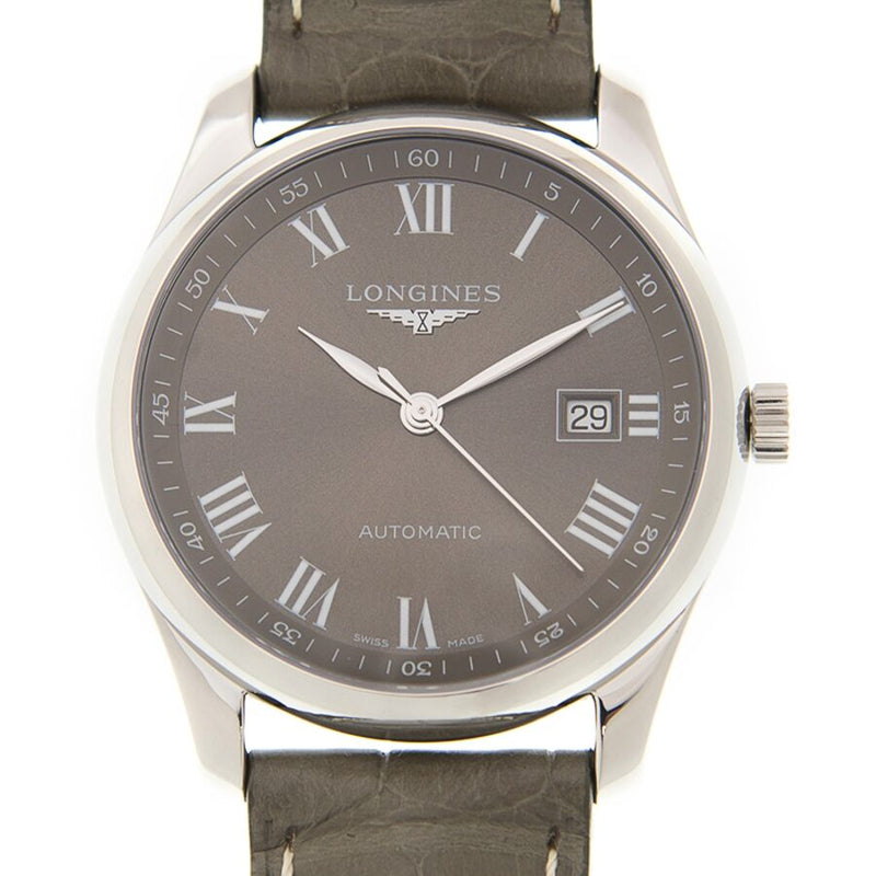 Longines Master Collection Grey Dial Men's Watch #L2.793.4.71.3 - Watches of America