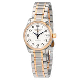 Longines Master Silver Dial Automatic Ladies Two Tone Watch #L21285797 - Watches of America